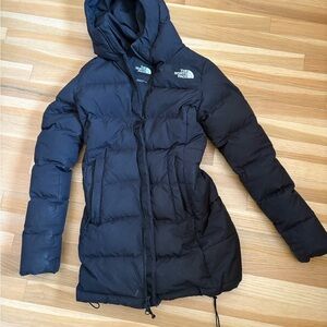 The North Face Women's Long Black Puffer Coat